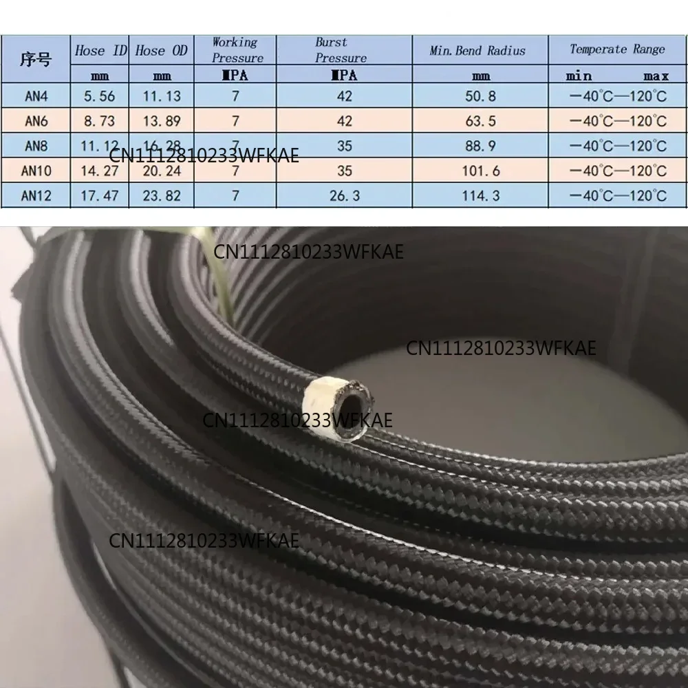 1M 3M 5M Fuel Hose Oil Gas Lin - Braided Line review and price