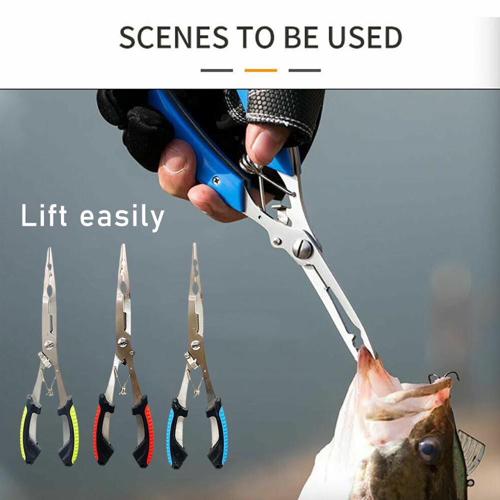 Fishing Pliers Long Nose Stain - Fishing Line Cutter review and price