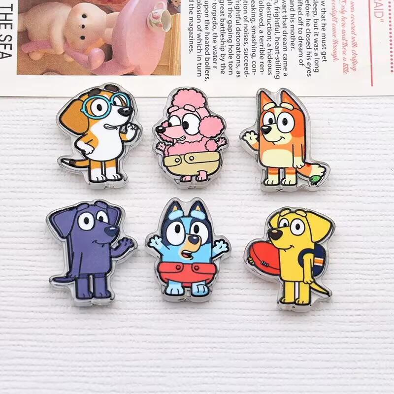 10PCS cartoon dog acrylic DIY  - Penn Reel Fierce review and price