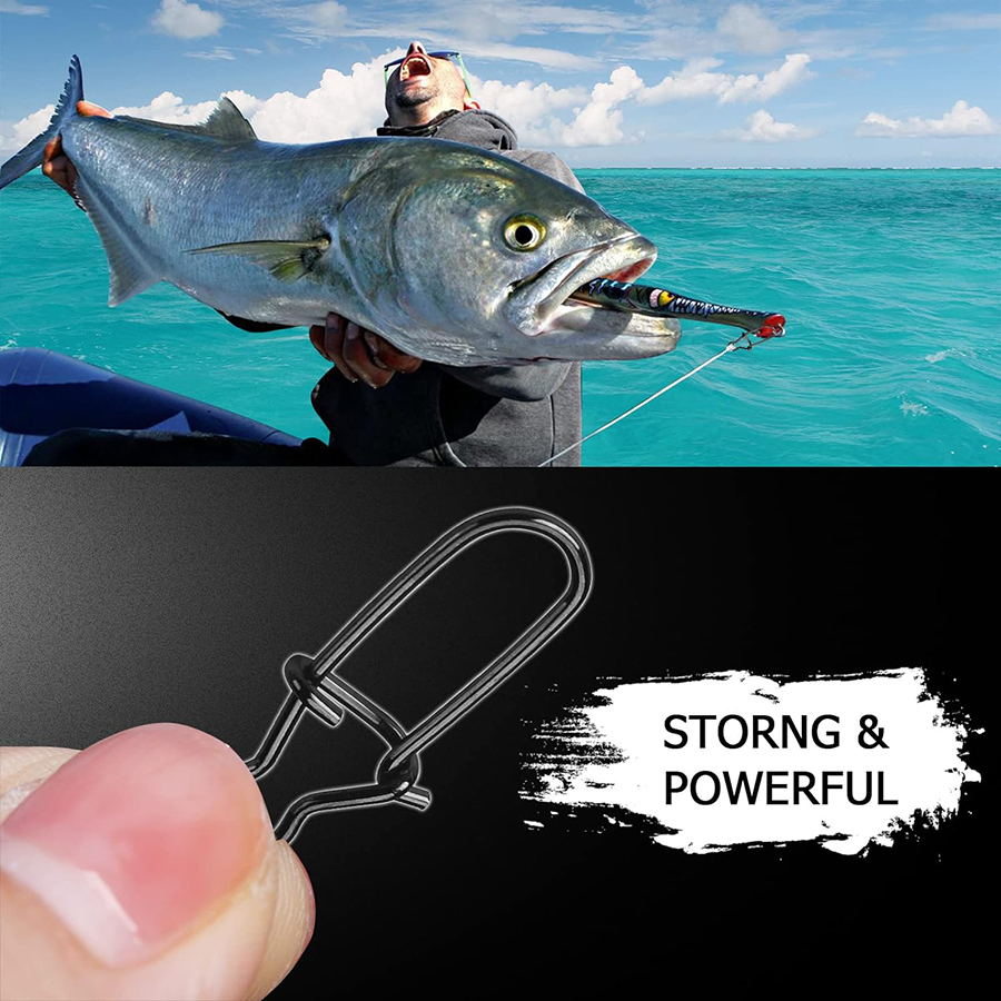 50Pcs Crankbait Snaps Stainles - Fishing Line Cutter review and price